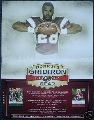 2007 Donruss Gridiron Gear Factory Sealed Hobby Box
