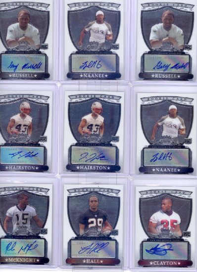 2007 BOWMAN STERLING RC AUTO LEON HALL
