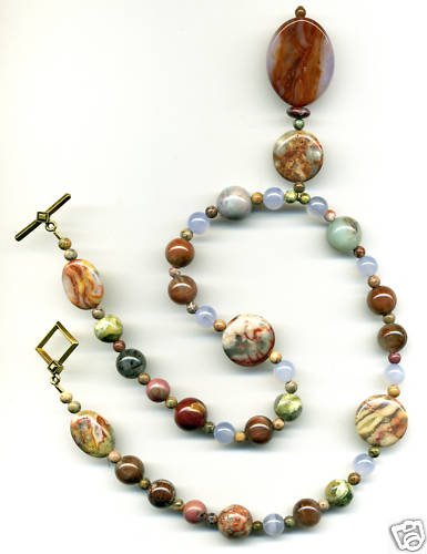 Fancy Jasper Pendant