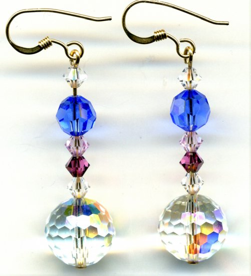 Crystal Ball Earrings