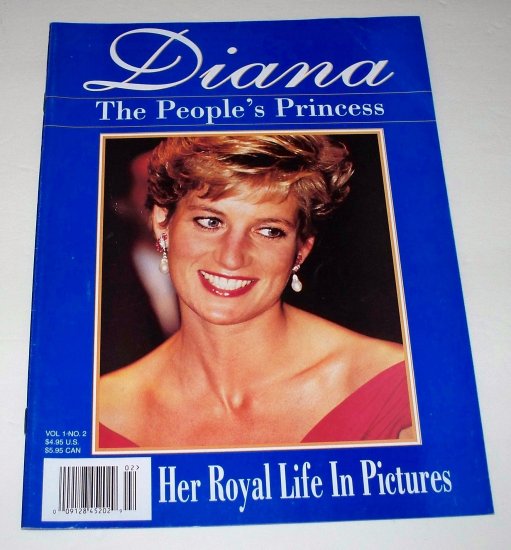 DIANA The People’s Princess Vol 1 No 2 Magazine