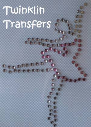Rhinestone Iron Transfer BALLET DANCE DANCER BALLERINA