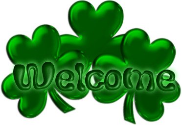 Rhinestone Transfer Iron On SHAMROCK ST. PATRICKS DAY