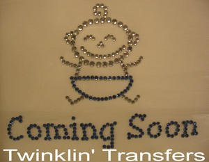 Rhinestone Transfer Hot Fix Iron On BABY MATERNITY
