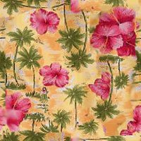 Rhinestone Hot Fix Iron On Transfer HIBISCUS FLOWER