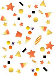 Rhinestone Iron On Transfer CANDY INSPECTOR HALLOWEEN