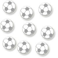 Rhinestone Hot Fix Iron On Transfer SOCCER ROCKS BALL