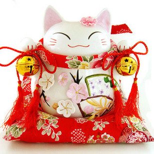 A0026 - Japanese Lucky Cat Genuine Piggy Bank/ Gift