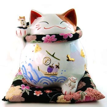 A0066- Japan Genuine Cattery Church Road, right hand raised