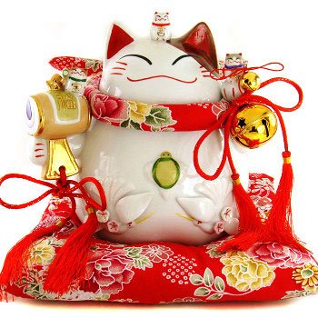 A0071 - Genuine Japanese Lucky Cat Hall