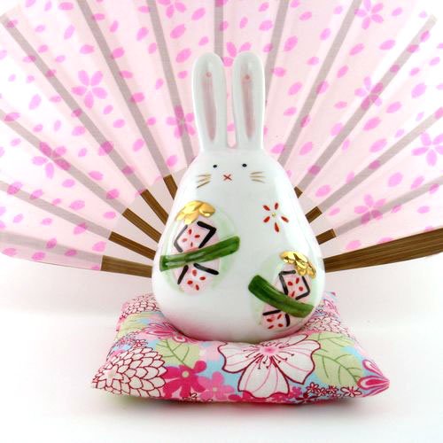 A0094 - Japan Genuine Tao Yue Tang ceramic dye ã ã ã® ã Rabbit
