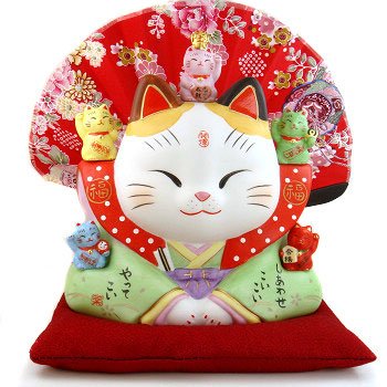 A0100 -Japan's Genuine kiln-color çµµ Pharmacist dress feng shui