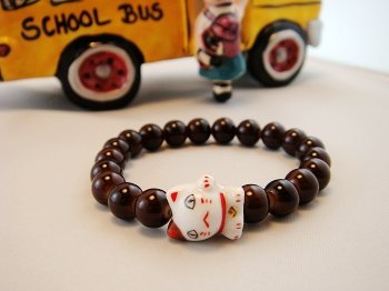 A0112-Japan Genuine Tao Yue Tong Bracelet (Coffee)