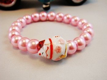 A0127-Japanese Lucky Cat Genuine Tao Yue Tang (Pink)