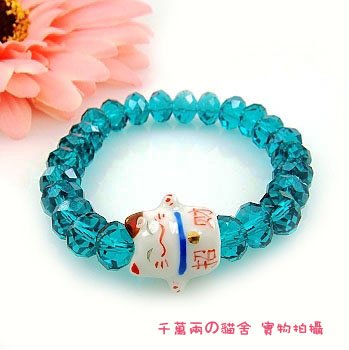 A0140 - Genuine Japan Crystal Bracelet (Blue Green)