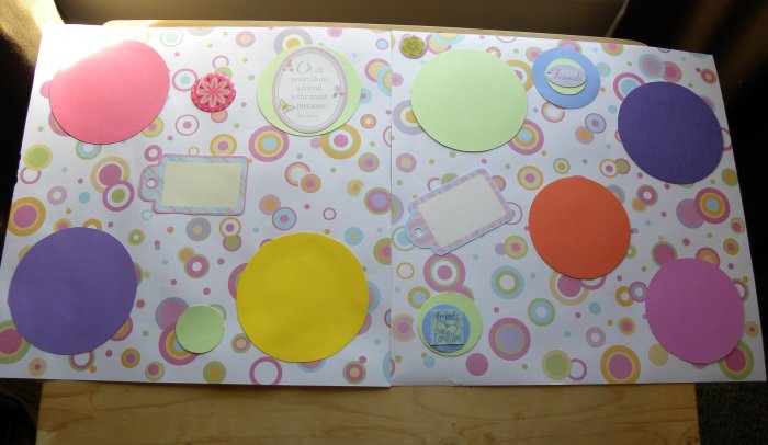 Best Friends 2 12 x 12 Premade Scrapbook Pages