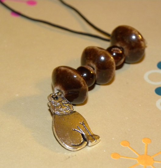 Here Kitty Kitty Cellphone Charm