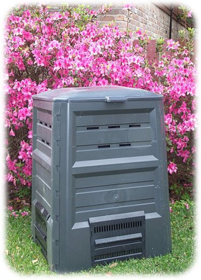 NEW! 170 GALLON Black COMPOSTER Ventilated FREE SHIP