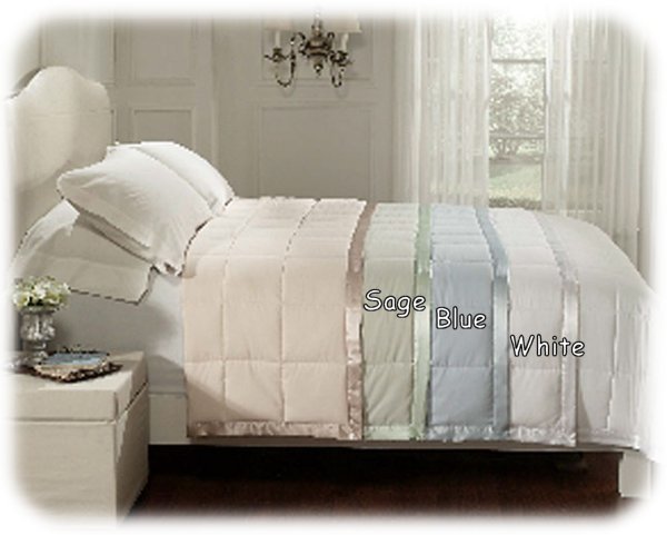 ALL SEASONS ALTERNATIVE DOWN Blanket KING Sage GREEN