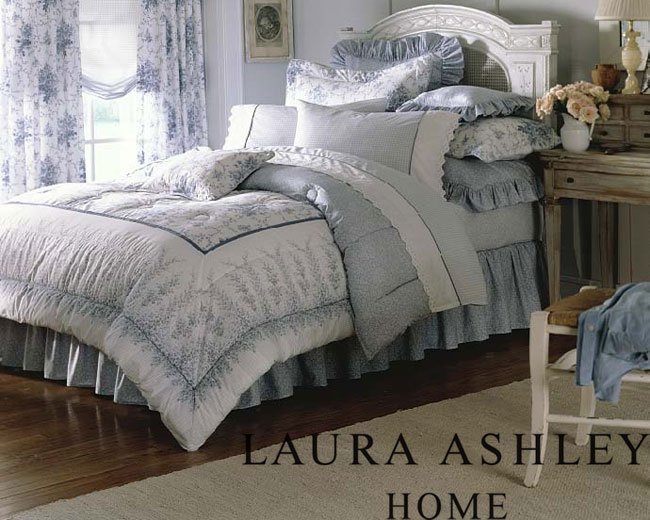 NEW Laura Ashley SOPHIA BED IN BAG 6 PC Twin SET