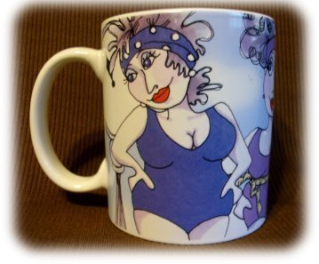 LORALEI HARRIS DESIGNS Collector Mug 1997 RARE