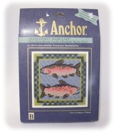 Anchor UNUSED Needlepoint Kit CATCH OF THE DAY 1998 NEW