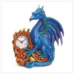 37868 Blue Dragon Clock