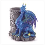 37866 Sitting Dragon with Pencil Holder