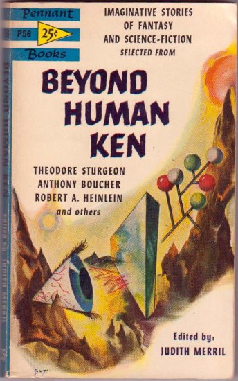 Beyond Human Ken, Vintage Paperback Book, Pennant #P-56, Sci-Fi