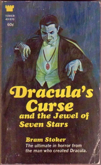 Dracula's Curse and The Jewel of the Seven Stars, Dracula's Curse, Stoker, Vintage Paperback Book