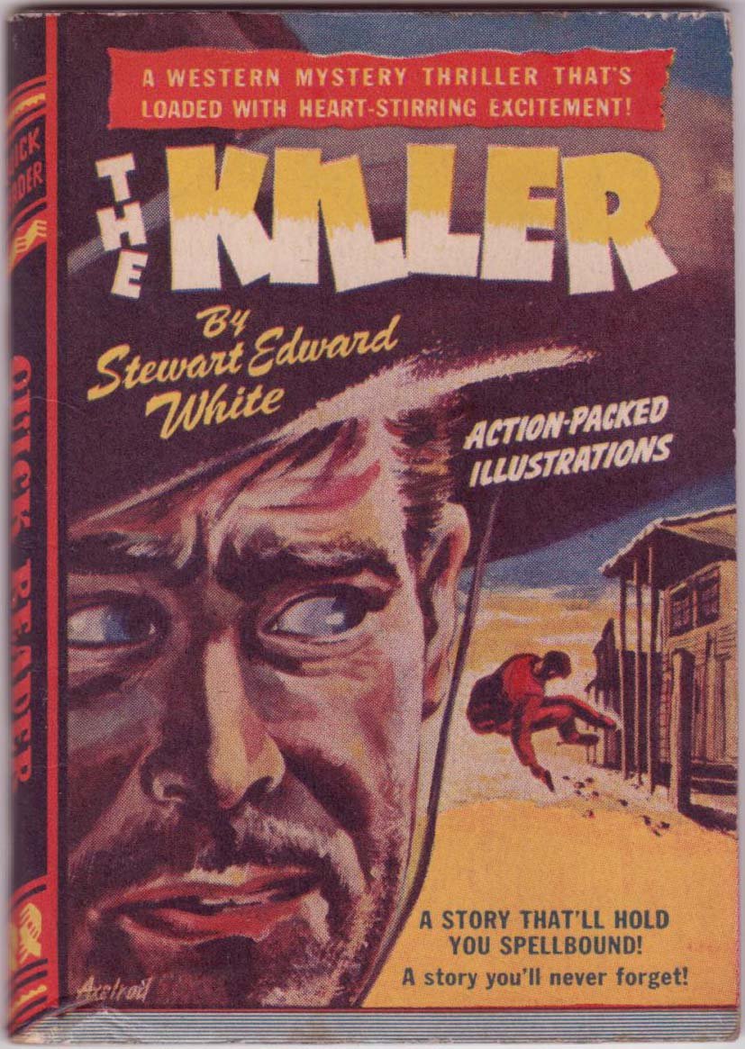 The Killer, S.E. White, Vintage Paperback Book, Quick Reader #102, Western Mystery