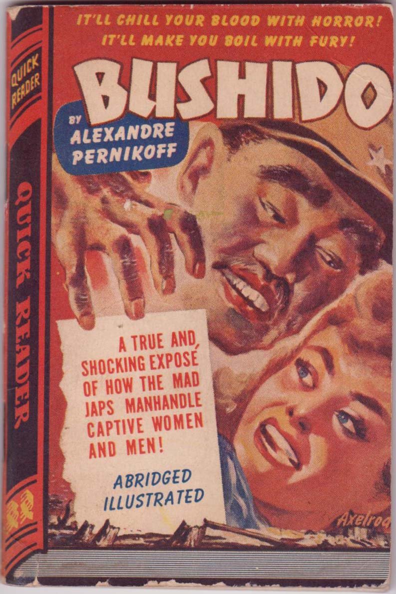Bushido, Alexandre Pernikoff, Vintage Paperback Book, Quick Reader #109, War Drama