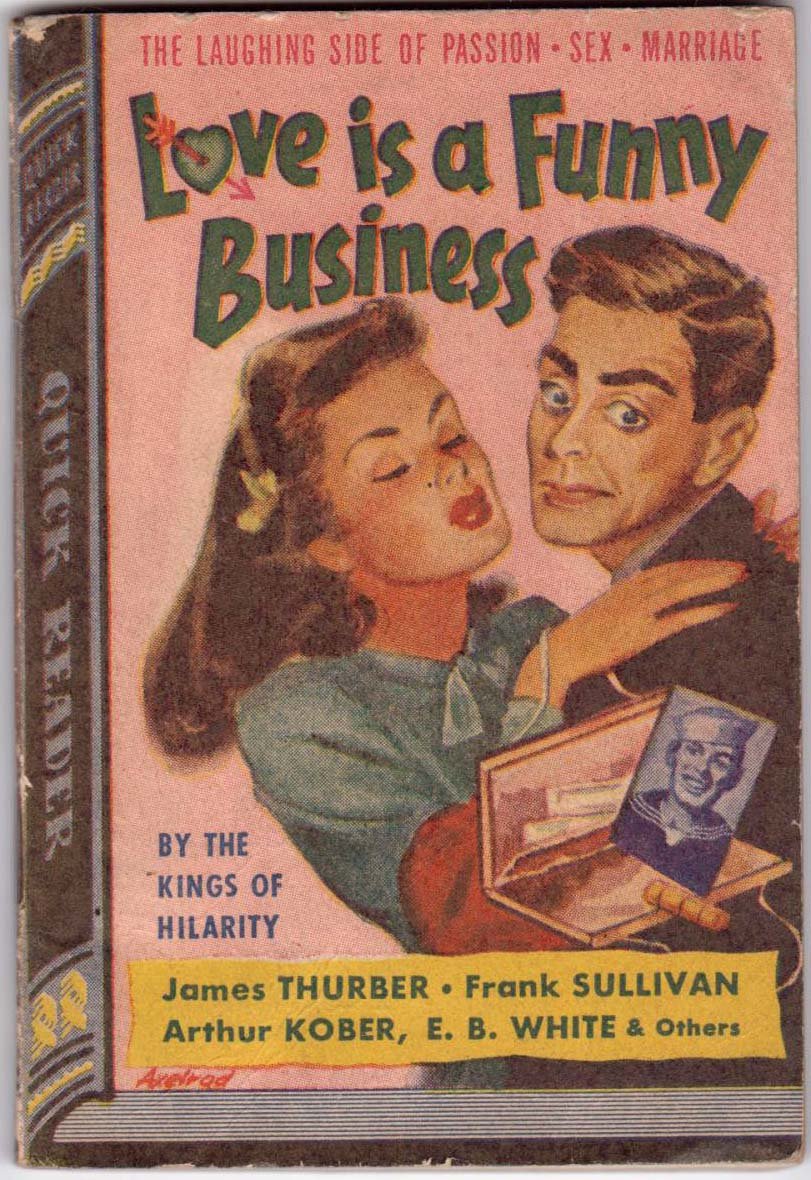 Love Is a Funny Business, Vintage Paperback Book, Quick Reader #126, Romance, Humor, PBO