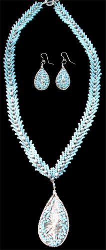 Silver Blue Set