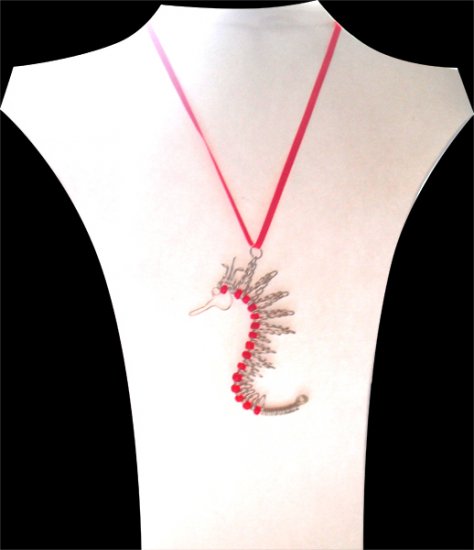 Spiked Sea Horse Pendant