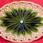 ANTIQUE GERMAN MAJOLICA LILY of the Valley PLATTER c.1882-1891, gm407