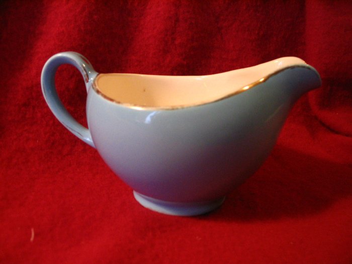 Antique Blue Creamer England www.cuppatea.ecrater.com