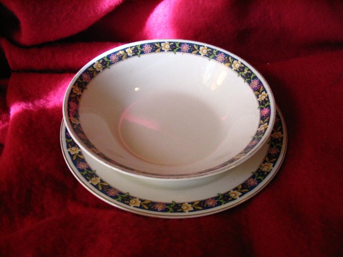 Johnson Bros England Bowl and Plate cuppatea.ecrater.com
