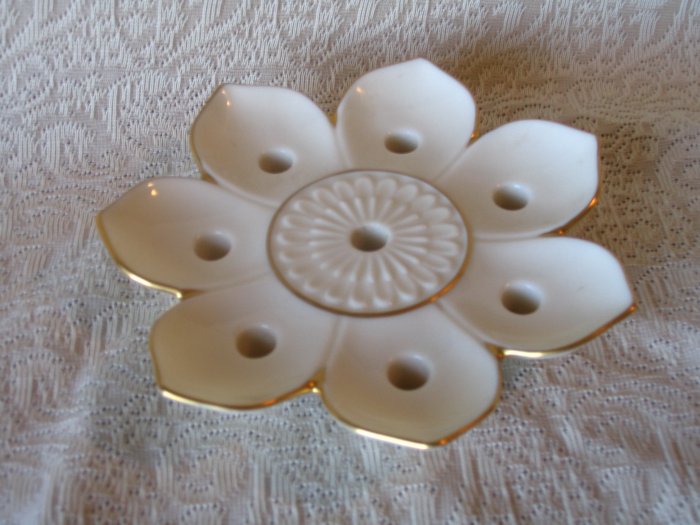 Lenox Flower Candleholder Candle Holder cuppatea.ecrater.com
