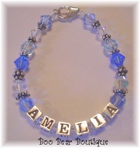 Child's name bracelet