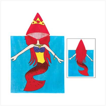 Mermaid Hooded Play Towel