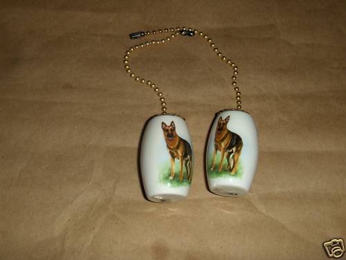 Shepherd Dog Ceiling Fan Pulls