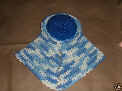 Pot Srubbie & Dish Cloth Hand Made