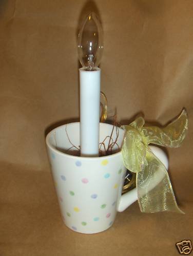 Dots Lighted Coffee Cup