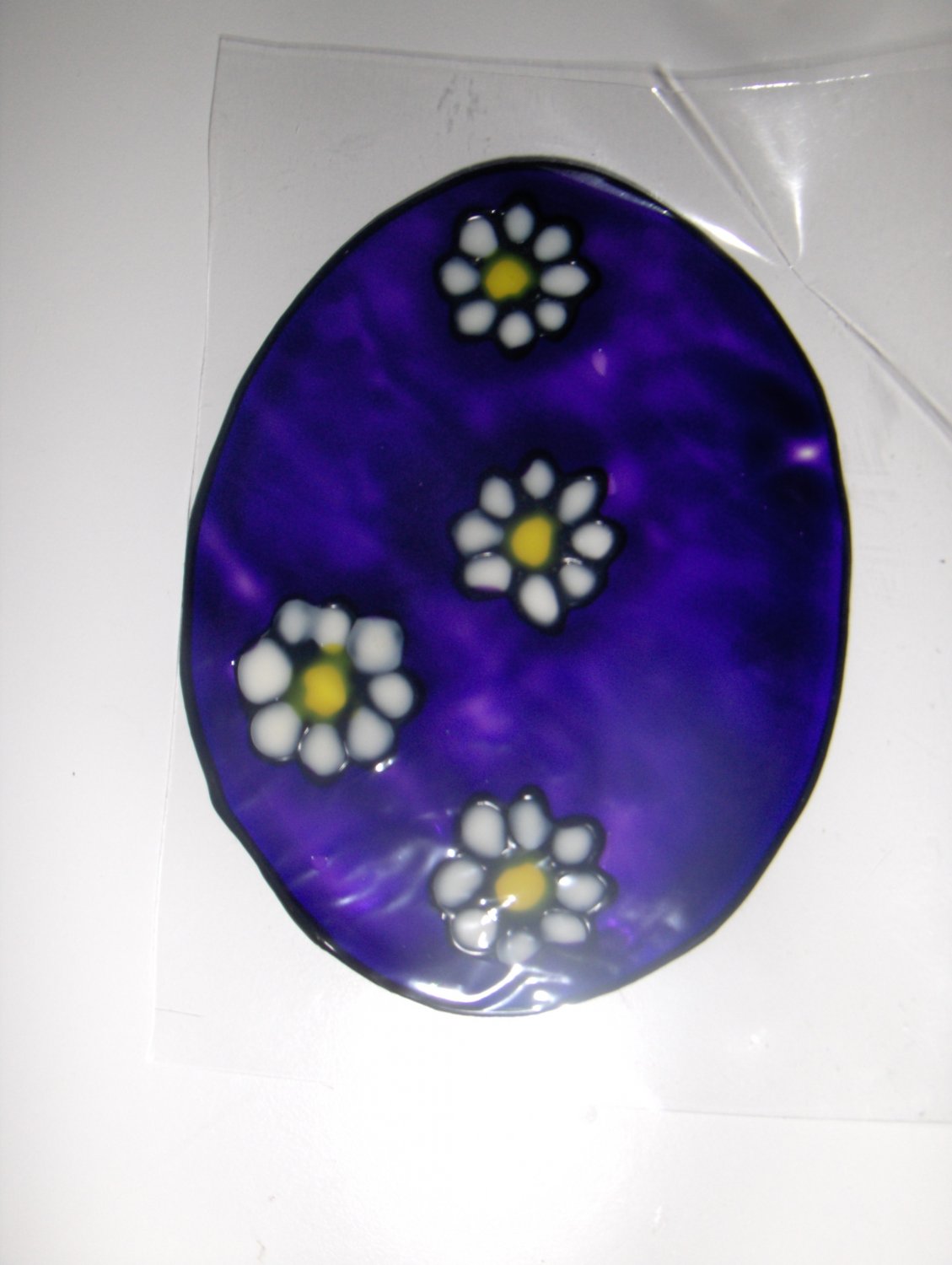 Easter Egg Faux Stained Window Cling