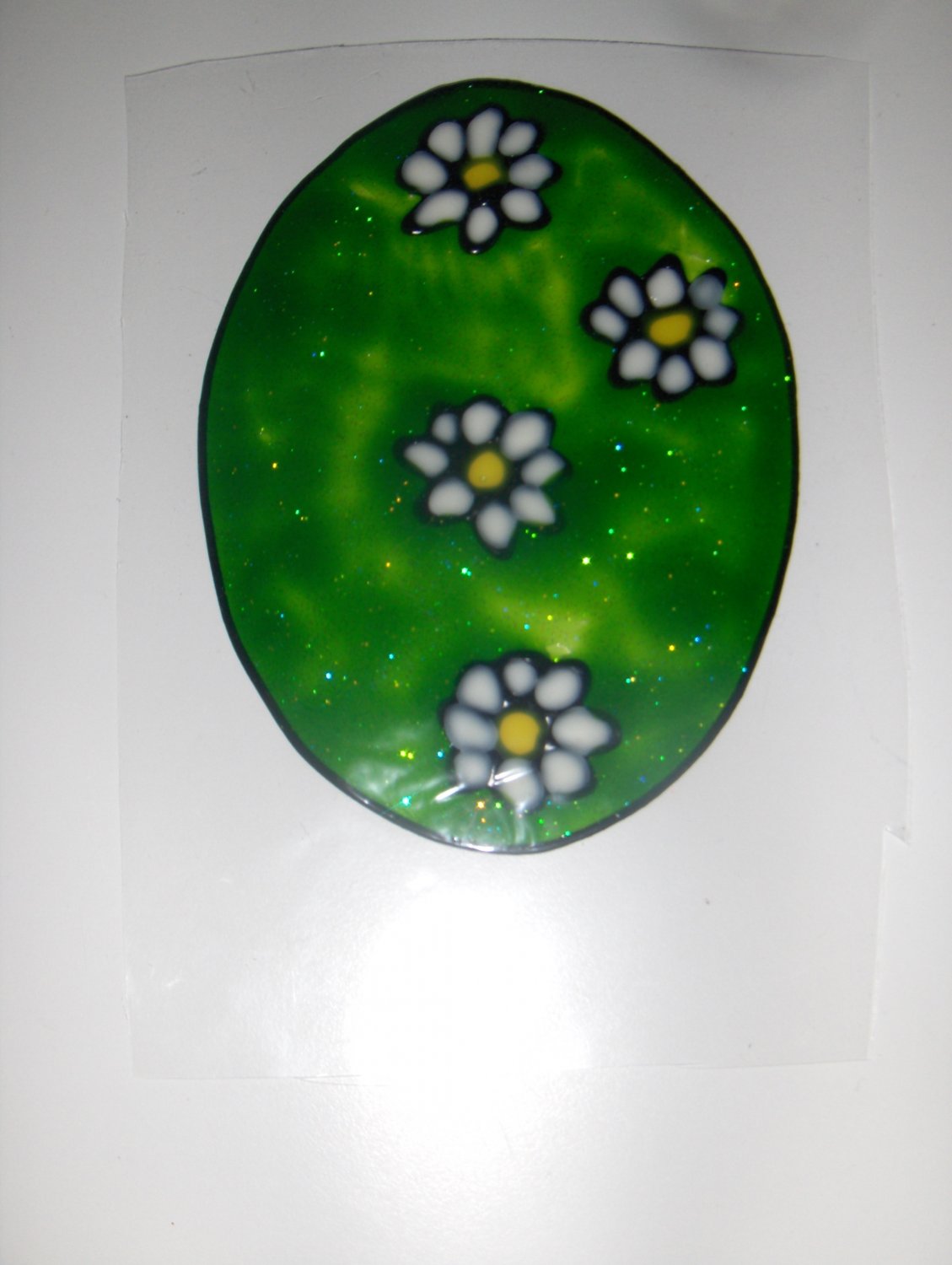 Easter Egg Faux Stained Window Cling