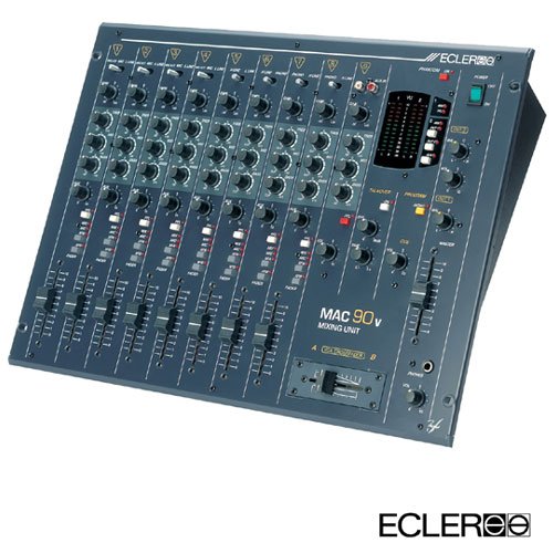 Mac 90v / 8 Kanal Club Mixer Send & Return, XLR Out
