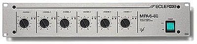 MPA 6-80 Endstufe, 6x 78 Watt / 4 Ohm