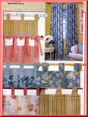 CURTAIN SCARF SEW SIMPLE WINDOW   Curtain Rods