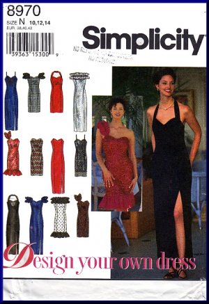 McCall&apos;s Pattern 5136 Dramatic Flamenco Dress Collection Size 4-10 OOP